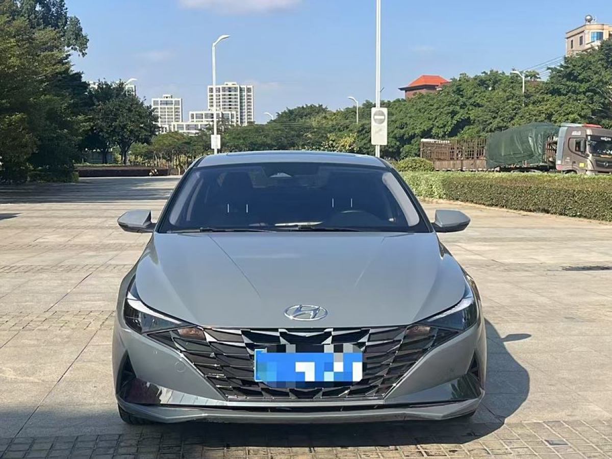 現(xiàn)代 伊蘭特  2022款 1.5L CVT LUX尊貴版圖片