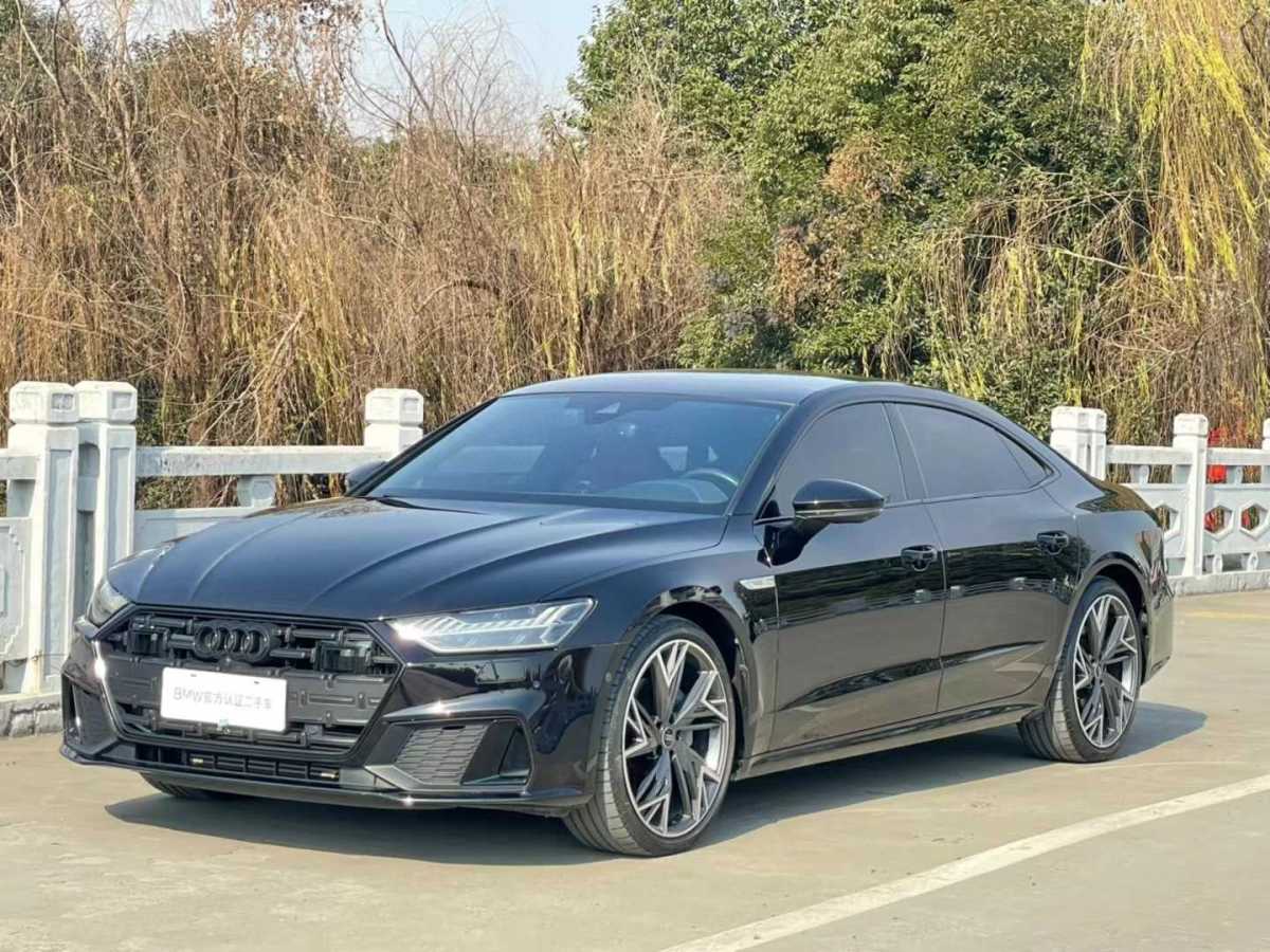 奧迪 奧迪A7L  2023款 45 TFSI quattro S-line 黑武士版圖片