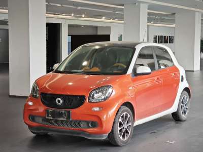 2016年6月 smart forfour 1.0L 52千瓦激情版图片