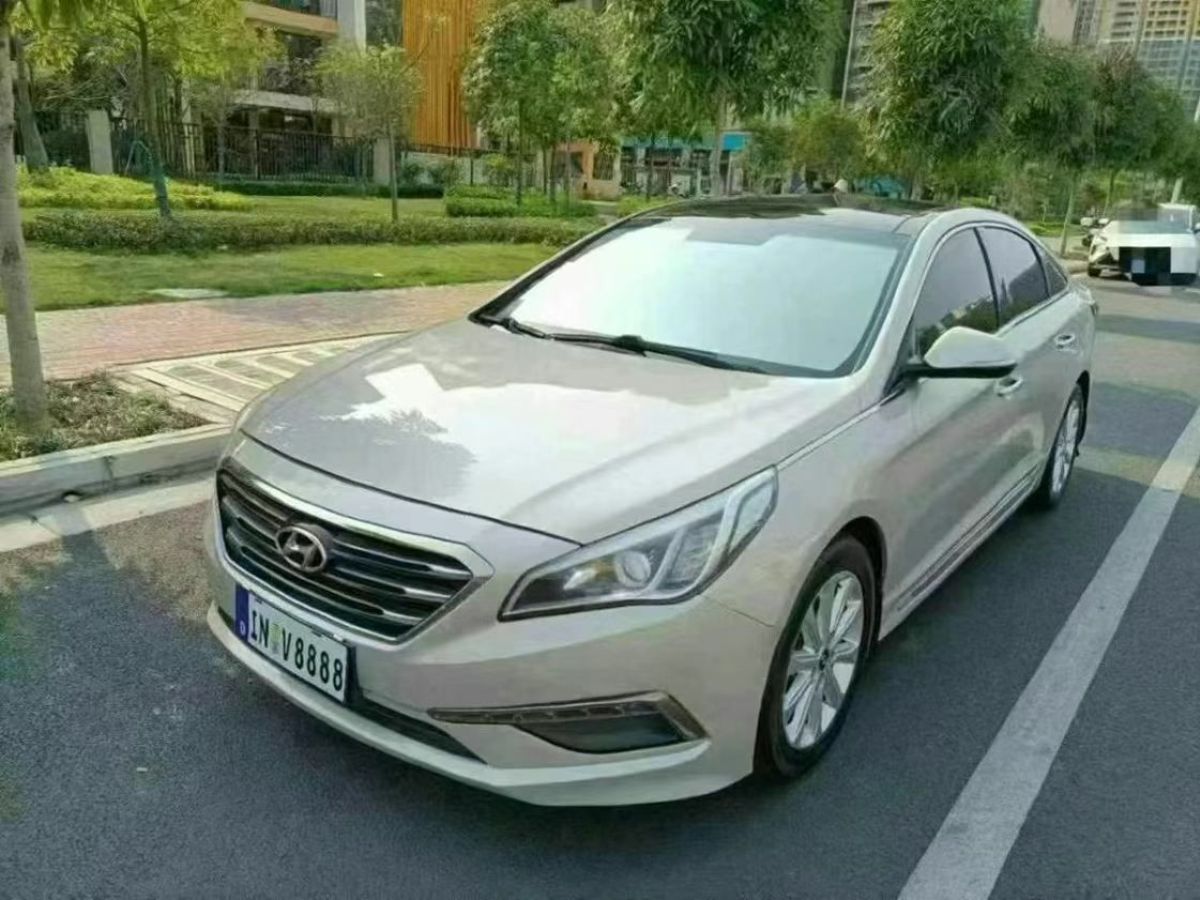 現(xiàn)代 索納塔  2015款 1.6T DLX尊貴型圖片