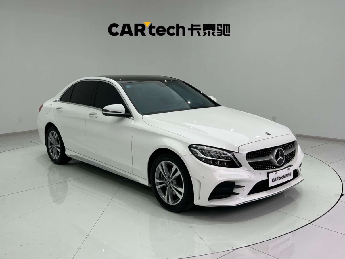 奔驰 奔驰C级  2021款 C 200 L 时尚型运动版图片