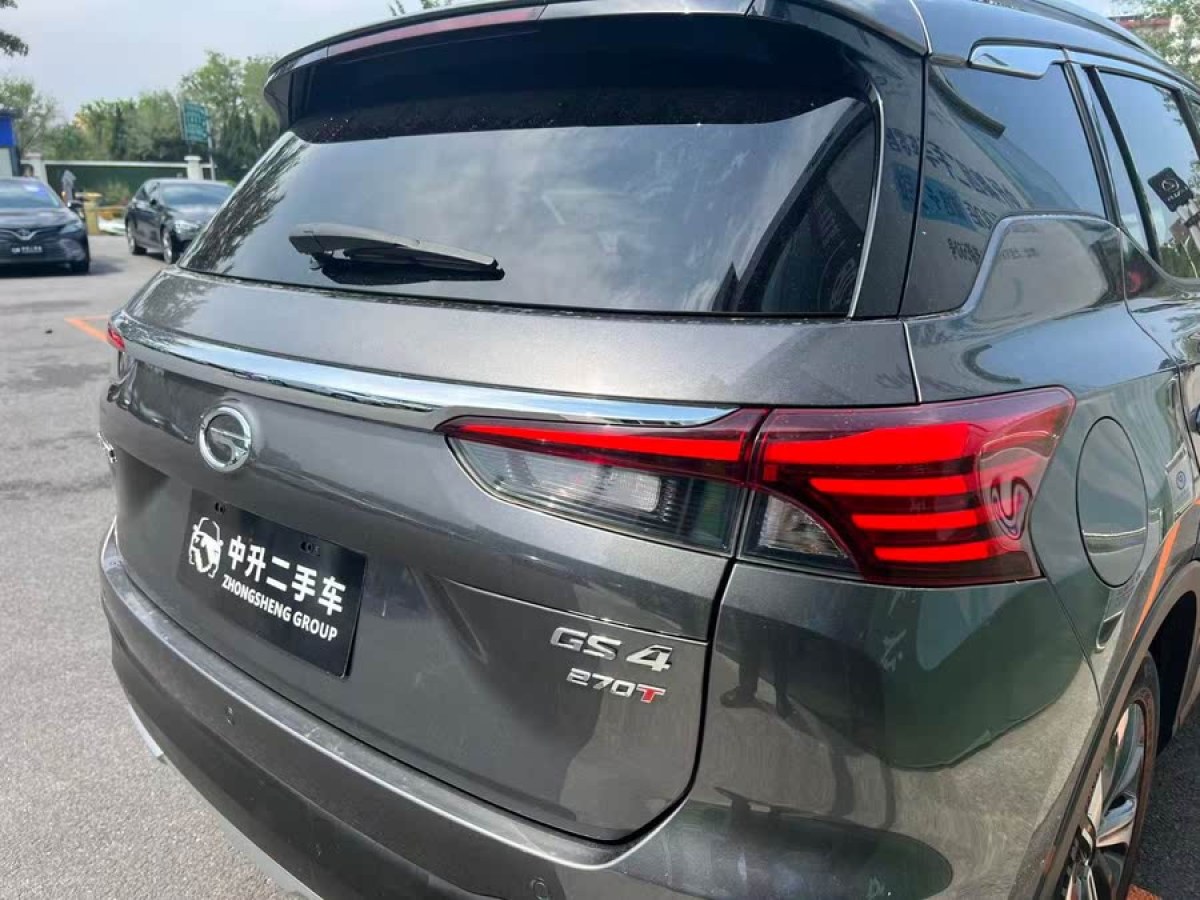 廣汽傳祺 GS4  2021款 270T 自動智聯(lián)科技版圖片