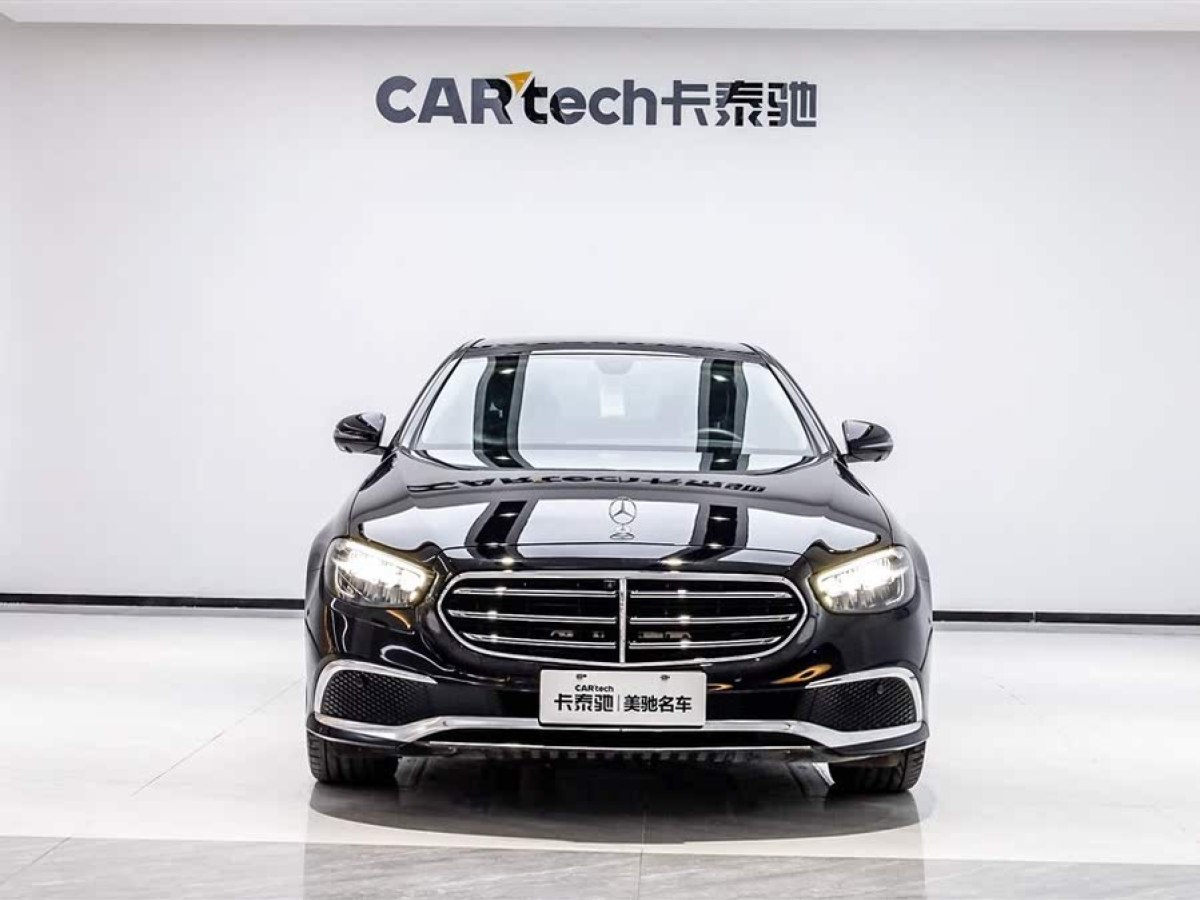 奔馳 奔馳E級  2022款 改款 E 300 L 時尚型圖片