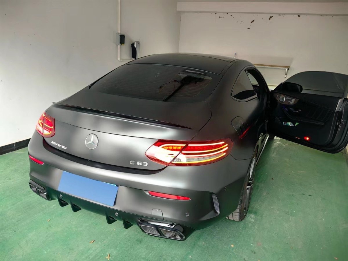 奔馳 奔馳C級AMG  2019款 AMG C 63 轎跑車圖片