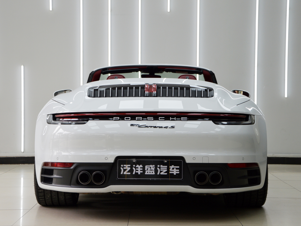 保時捷 911  2020款 Carrera 4 Cabriolet 3.0T圖片