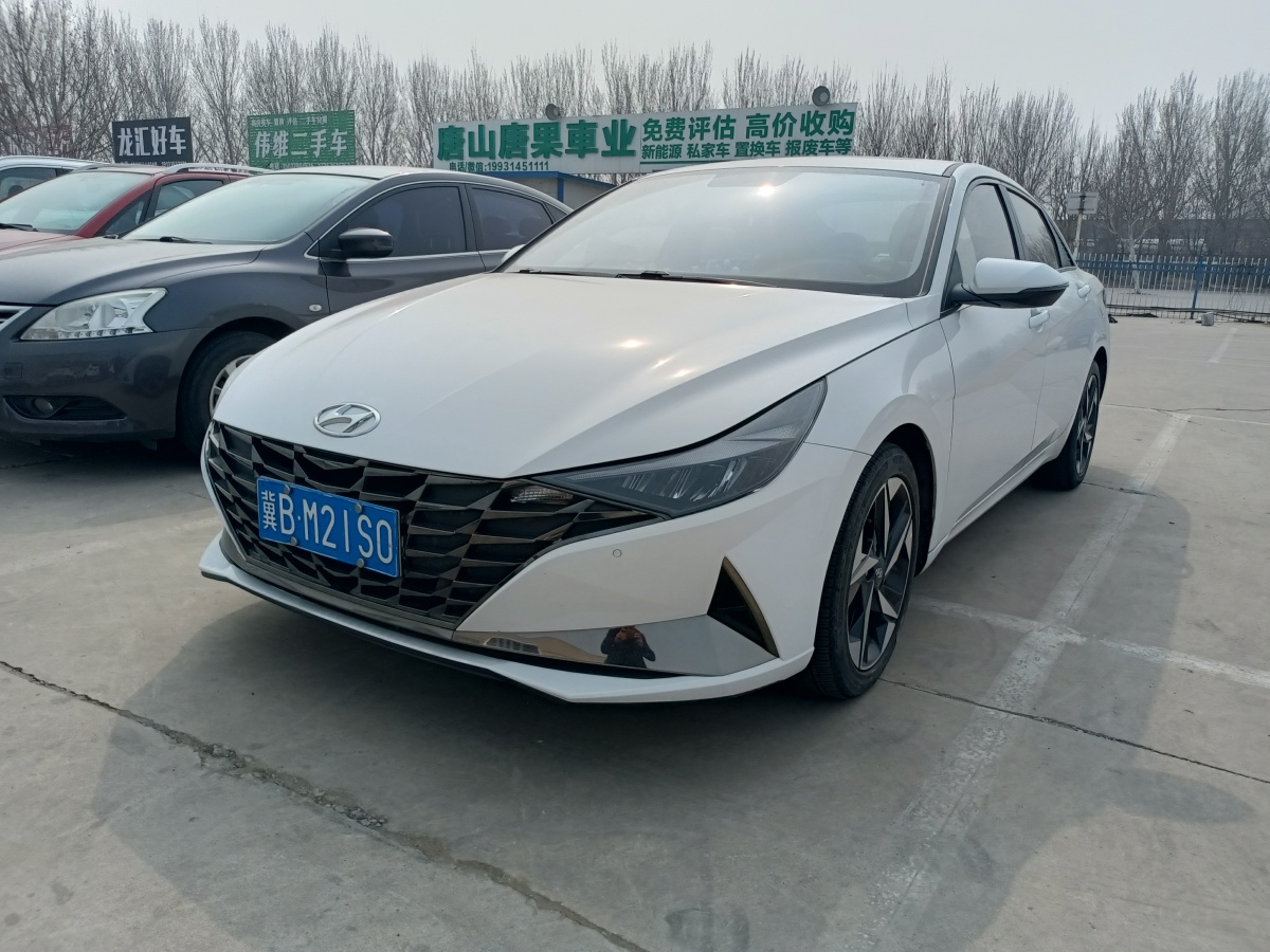 2021年4月現(xiàn)代 伊蘭特  2021款 1.5L GLX精英版