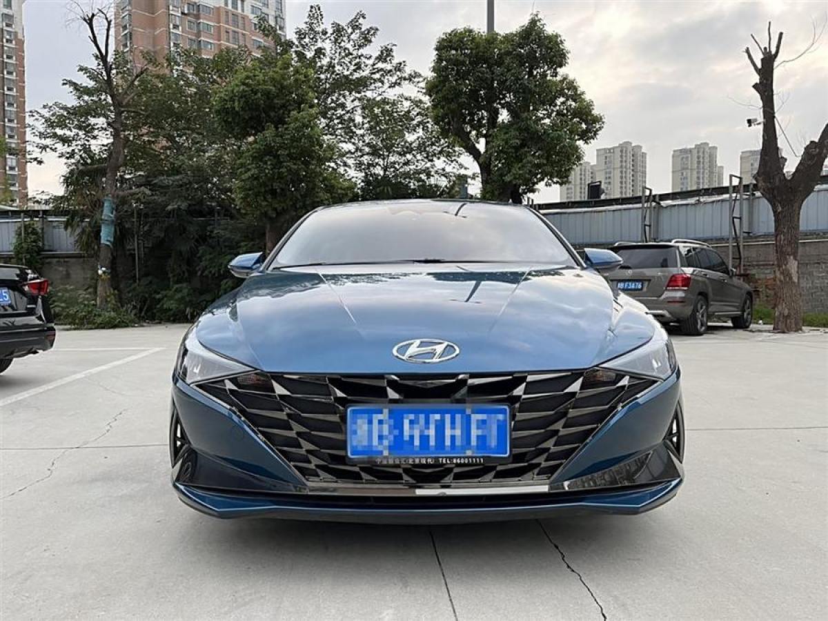 現(xiàn)代 伊蘭特  2021款 1.5L LUX尊貴版圖片