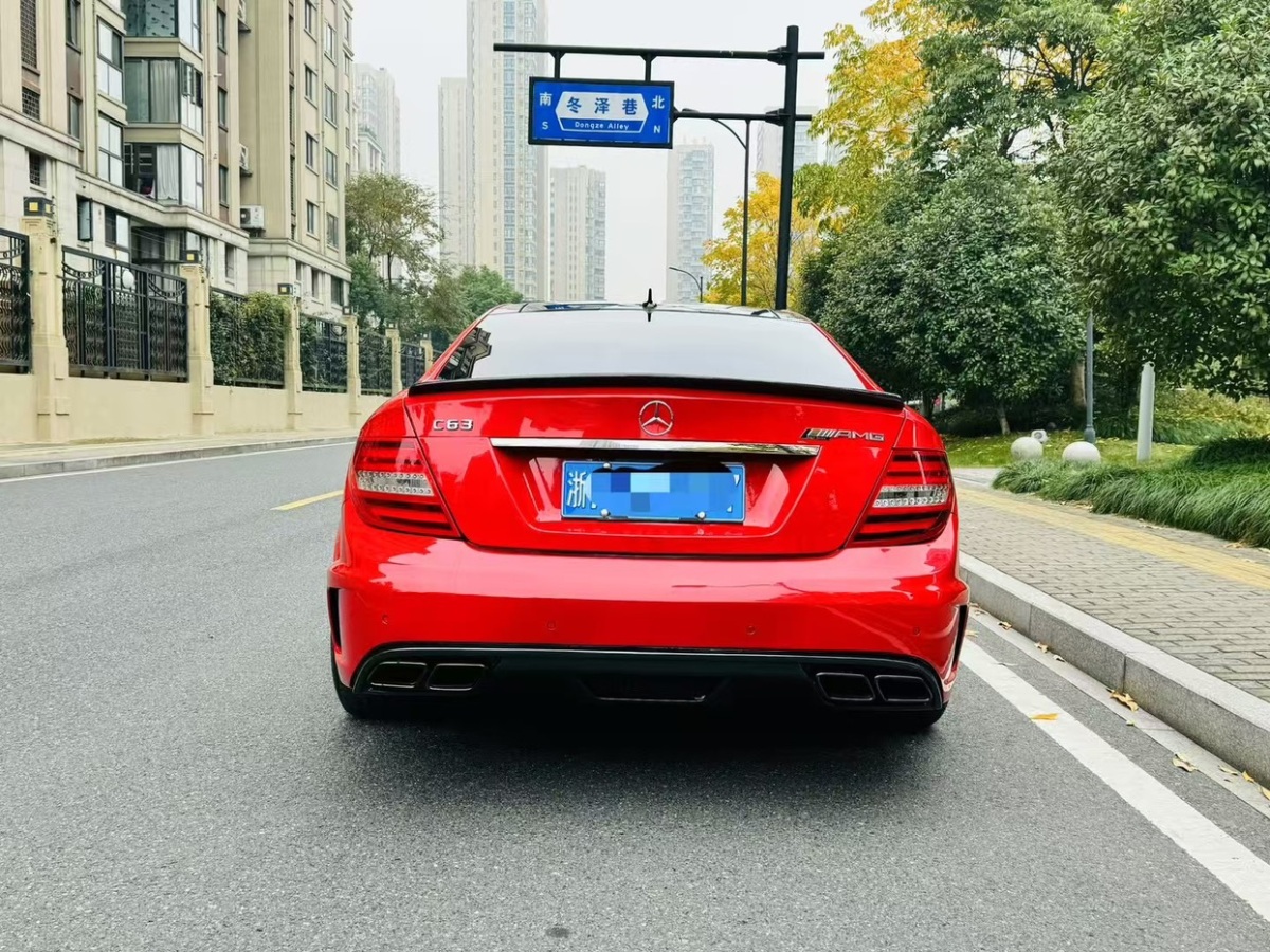 奔馳 奔馳C級(jí)AMG  2014款 AMG C 63 Coupe Edition 507圖片