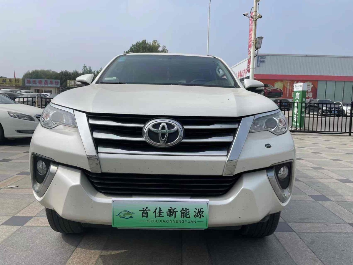 2017年2月豐田 Fortuner  2016款 2.7L 中東版