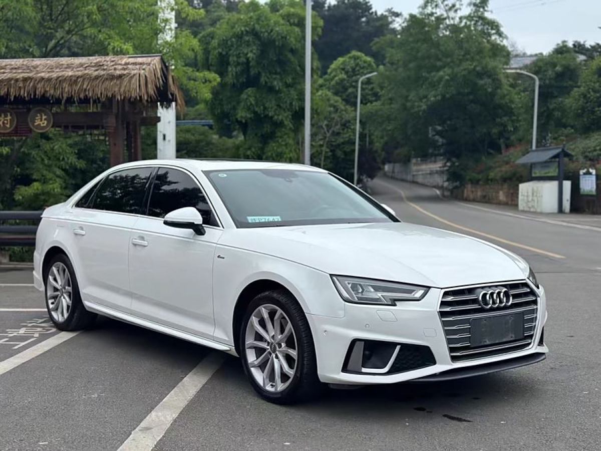 2019年5月奧迪 奧迪A4L  2019款 40 TFSI 時(shí)尚型 國(guó)VI