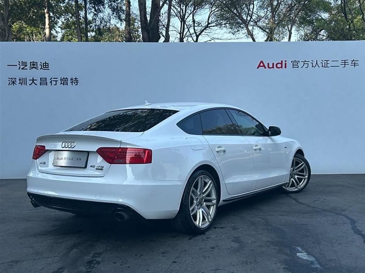 奧迪 奧迪A5  2016款 改款 Sportback 45 TFSI quattro圖片