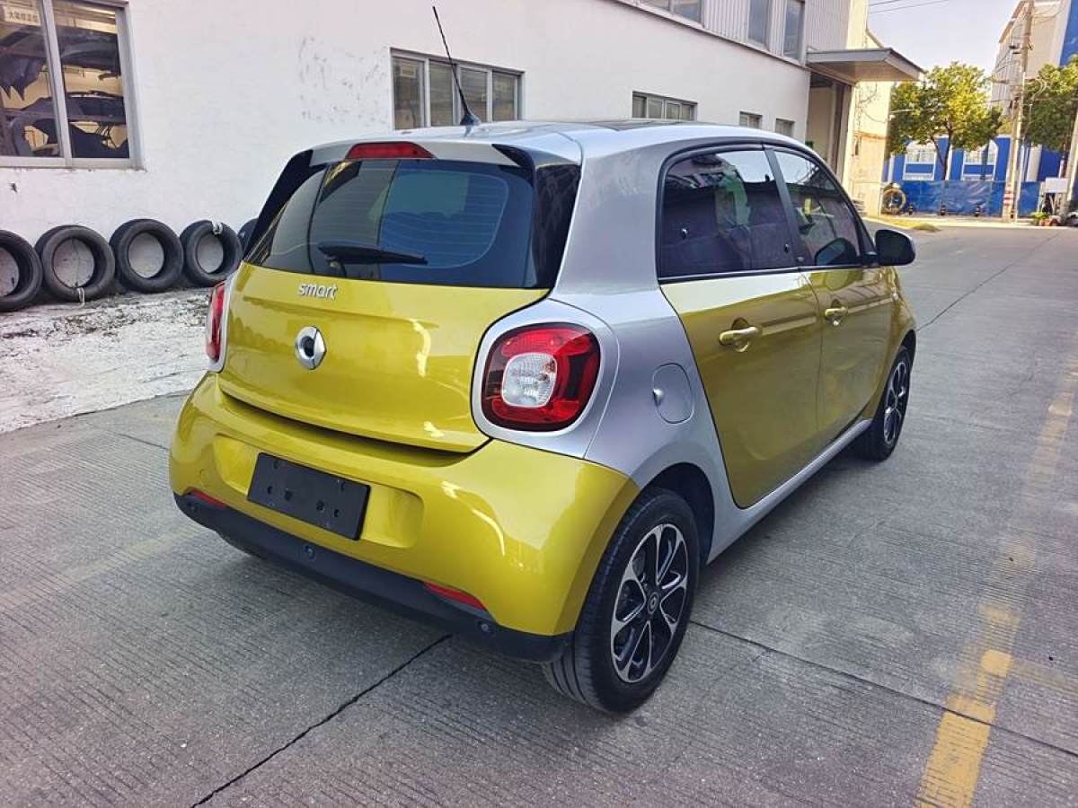 smart forfour  2018款 1.0L 52千瓦激情版圖片