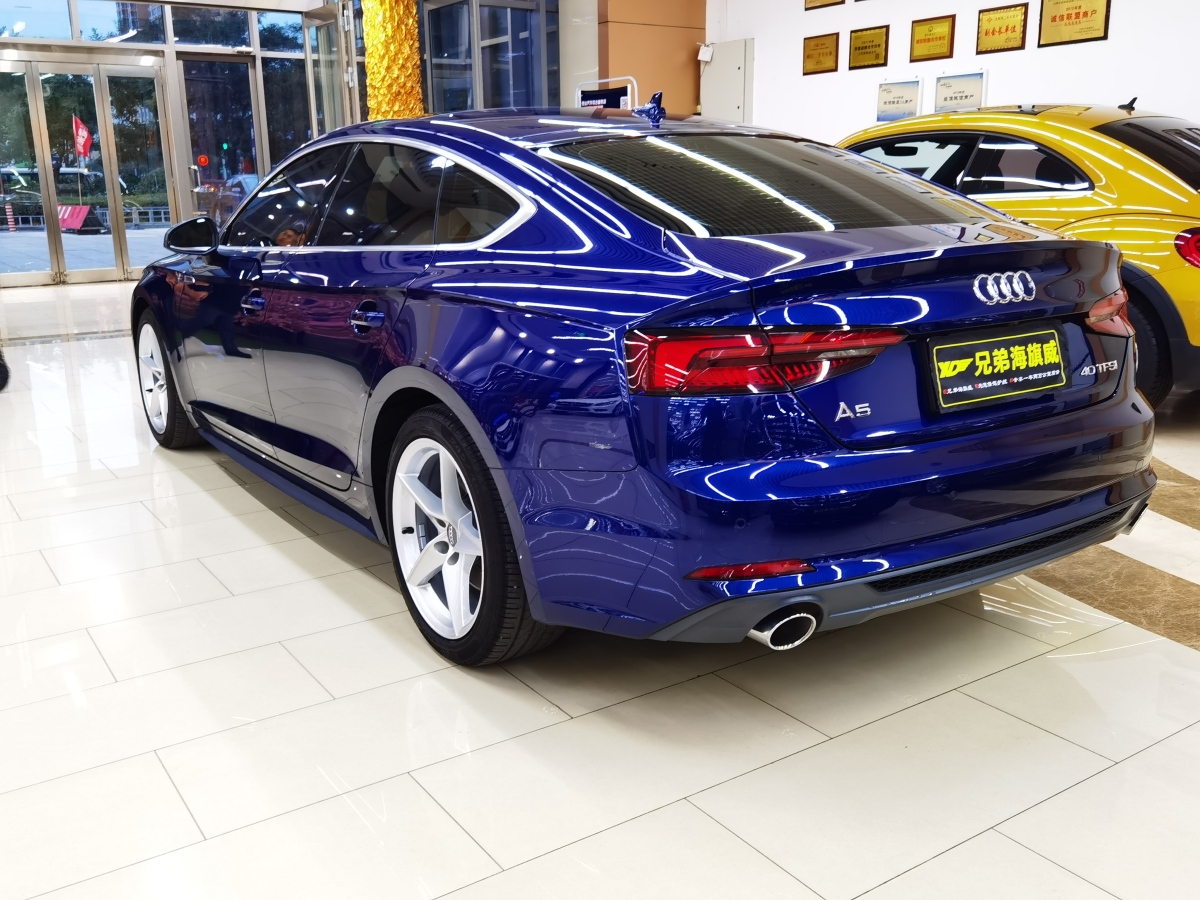 2020年9月奧迪 奧迪A5  2019款 Sportback 40 TFSI 時(shí)尚型