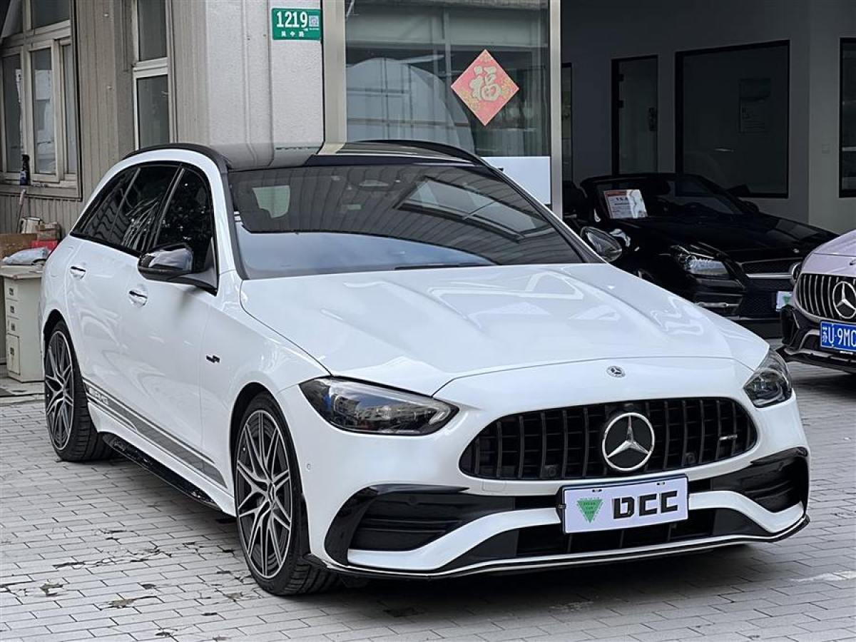 奔馳 奔馳C級(jí)AMG  2024款 改款 AMG C 43 4MATIC 旅行轎車 特別版圖片