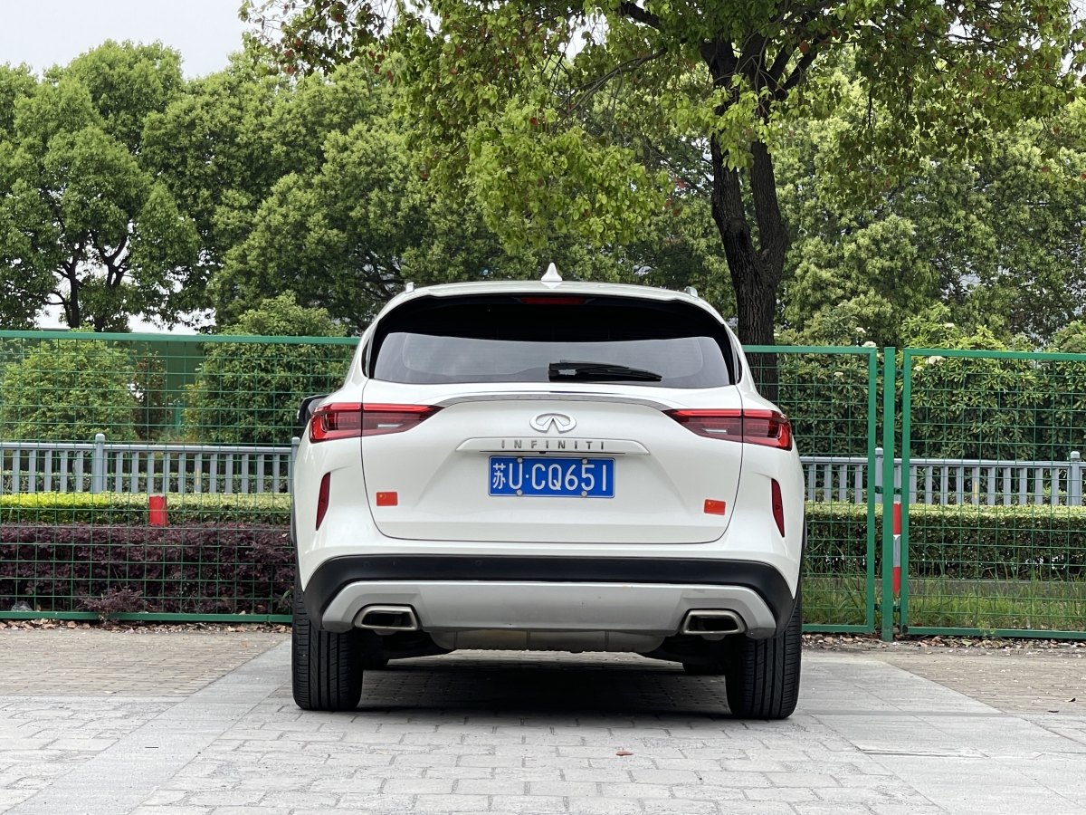 2019年7月英菲尼迪 QX50  2018款 QX50 2.0T CVT两驱时尚版