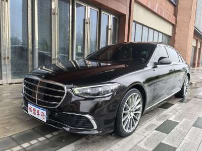 奔馳 奔馳S級  2021款 S 400 L 商務型