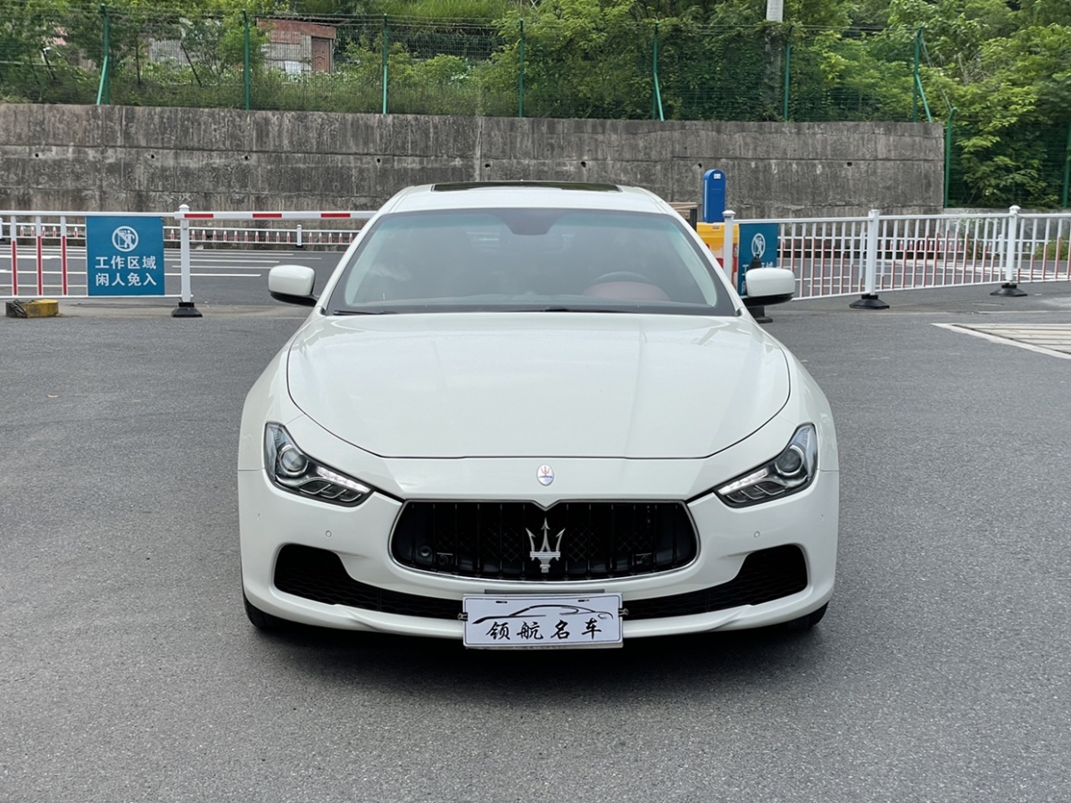 瑪莎拉蒂 Ghibli  2014款 3.0T 標(biāo)準(zhǔn)版圖片