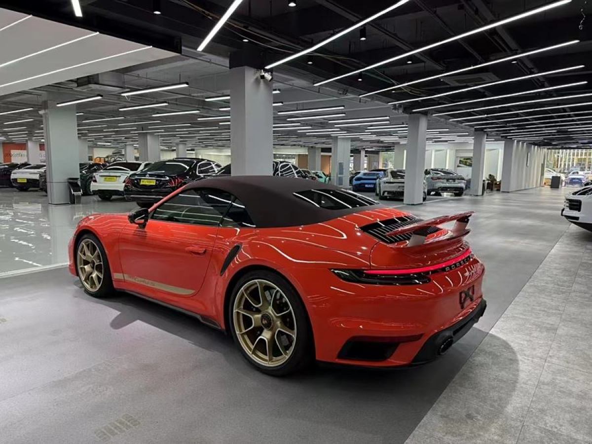 保時(shí)捷 911  2023款 Turbo S Cabriolet 3.7T圖片