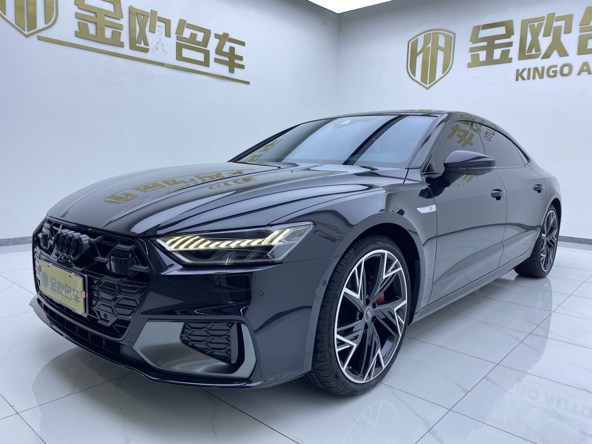 奧迪 奧迪A7L  2024款 45 TFSI quattro 黑武士版圖片