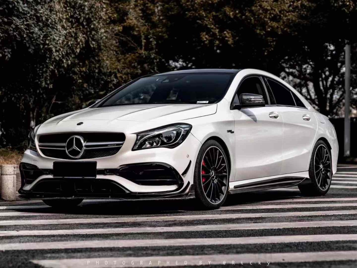 2018年12月奔馳 奔馳cla級amg 2017款 改款 amg cla 45 4matic