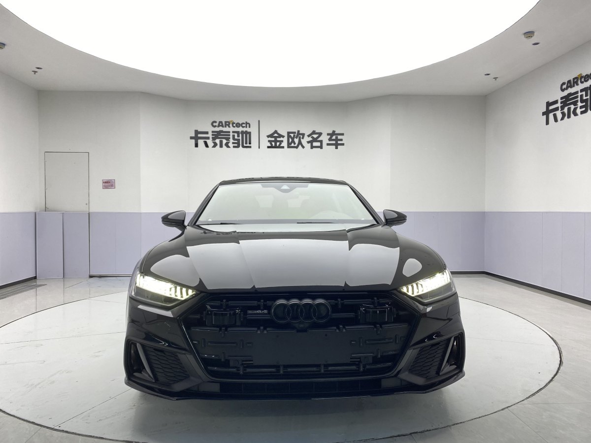 奧迪 奧迪A7L  2023款 45 TFSI quattro S-line 黑武士版圖片