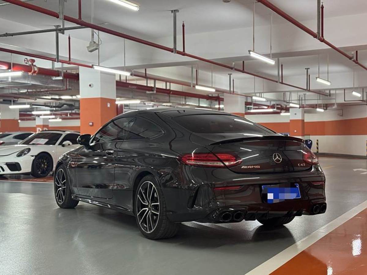 奔馳 奔馳C級(jí)AMG  2019款 AMG C 43 4MATIC 轎跑車(chē)圖片