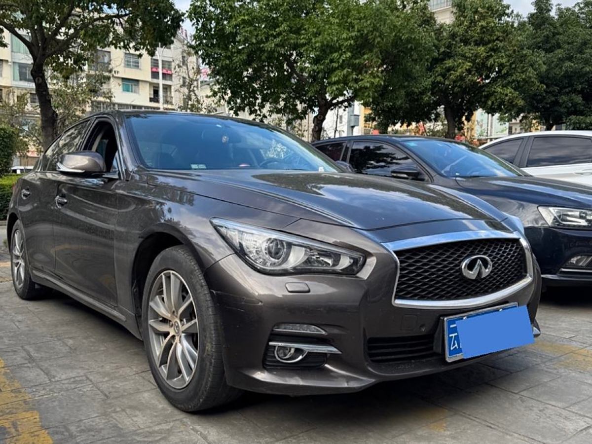 2017年1月英菲尼迪 Q50L  2016款 2.0T 悅享版