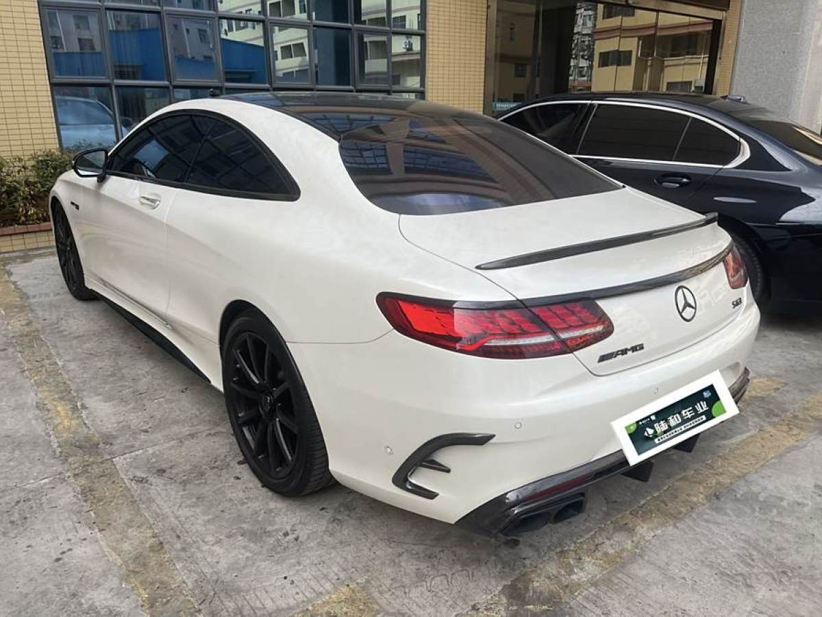 奔馳 奔馳S級(jí)AMG  2018款 AMG S 63 4MATIC+ Coupe圖片