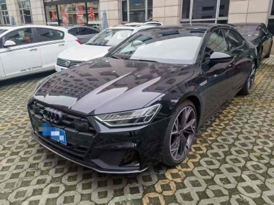 2024年9月 奧迪 奧迪A7L 45 TFSI quattro S-line 黑武士版圖片