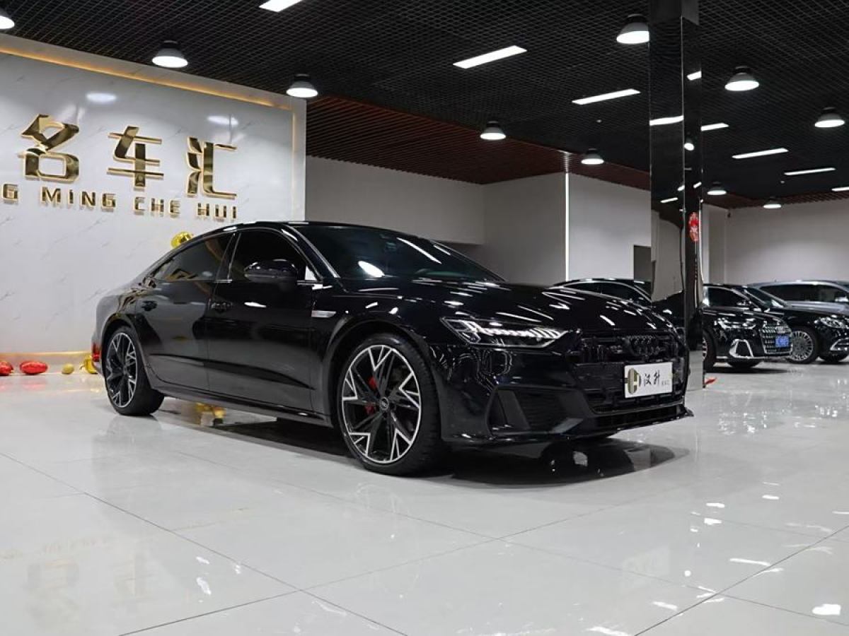 奧迪 奧迪A7L  2024款 45 TFSI quattro S-line 黑武士版圖片