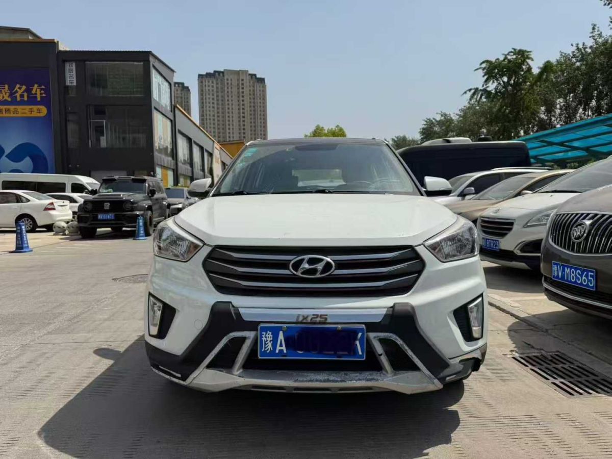 現代 ix25  2015款 1.6L 自動兩驅時尚型GS圖片