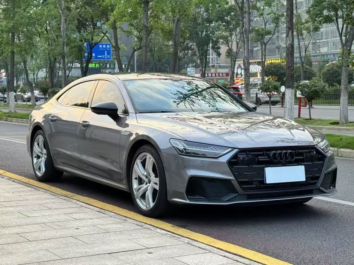 奧迪 奧迪A7L  2022款 45 TFSI quattro S-line 風騎士圖片