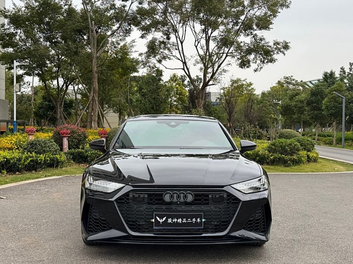 奥迪 奥迪A7L  2023款 45 TFSI quattro S-line 黑武士版图片