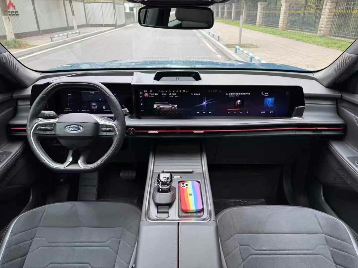 福特 銳界  2023款 銳界L 2.0T EcoBoost E-混動(dòng)四驅(qū)七座 STLine圖片