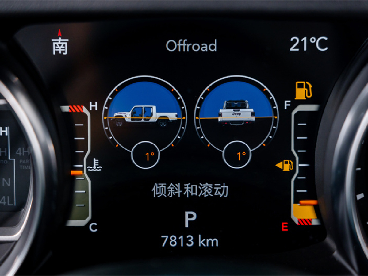 2024年8月Jeep 角斗士  2023款 3.6L Overland