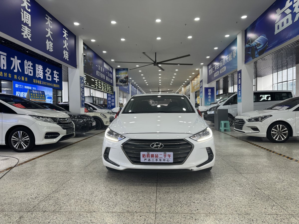 2019年9月現(xiàn)代 領(lǐng)動  2016款 1.6L 自動智炫?精英型