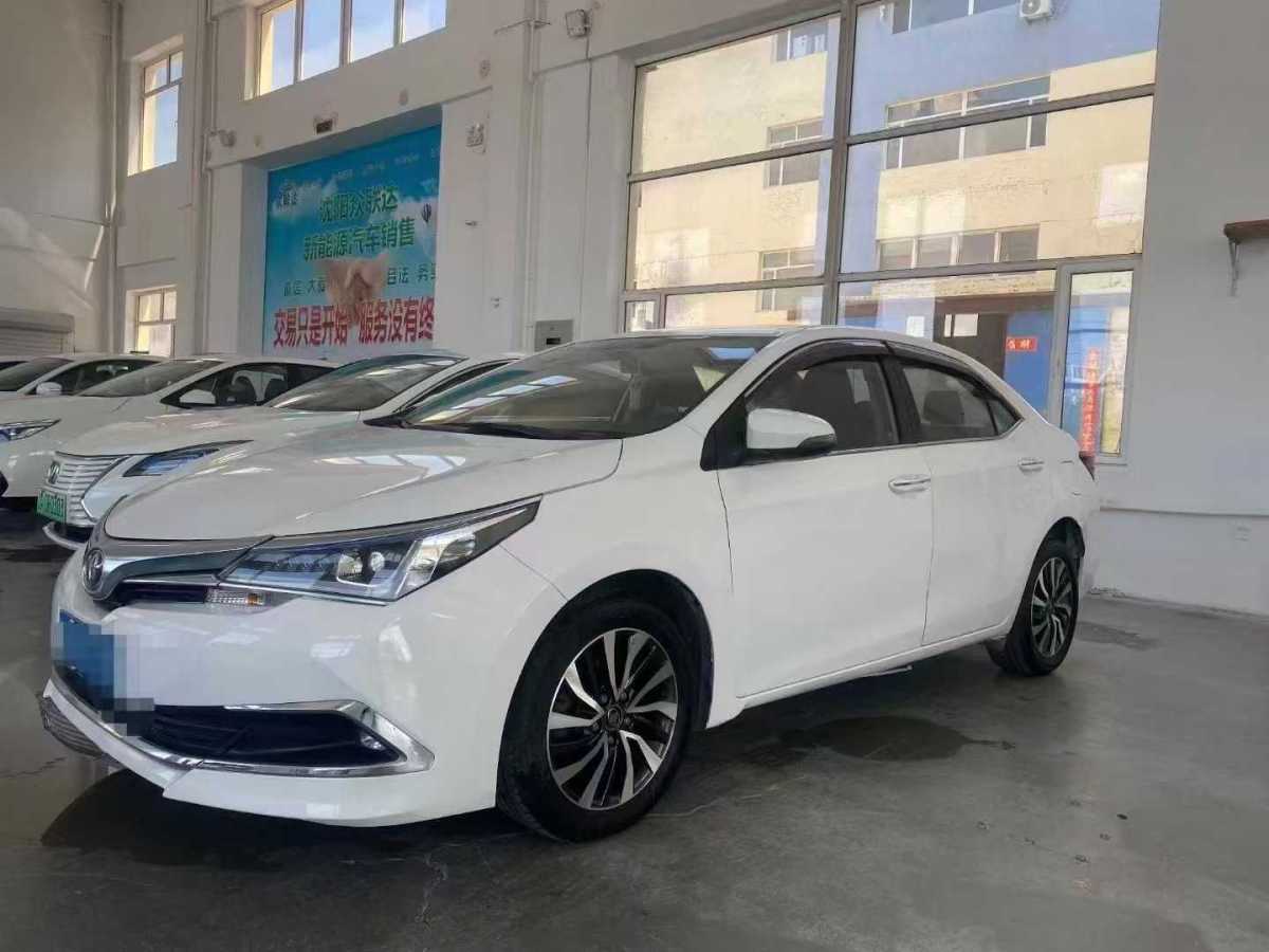 2019年3月豐田 卡羅拉  2017款 改款雙擎 1.8L E-CVT領(lǐng)先版