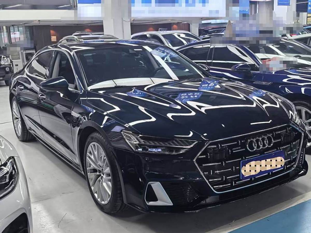 奧迪 奧迪A7L  2024款 45TFSI S-line 筑夢(mèng)型 流晶套裝圖片