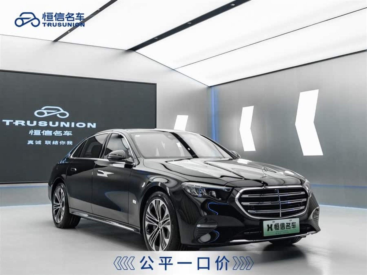 奔馳 奔馳E級(jí)新能源  2024款 E 350 e L 插電式混合動(dòng)力轎車圖片