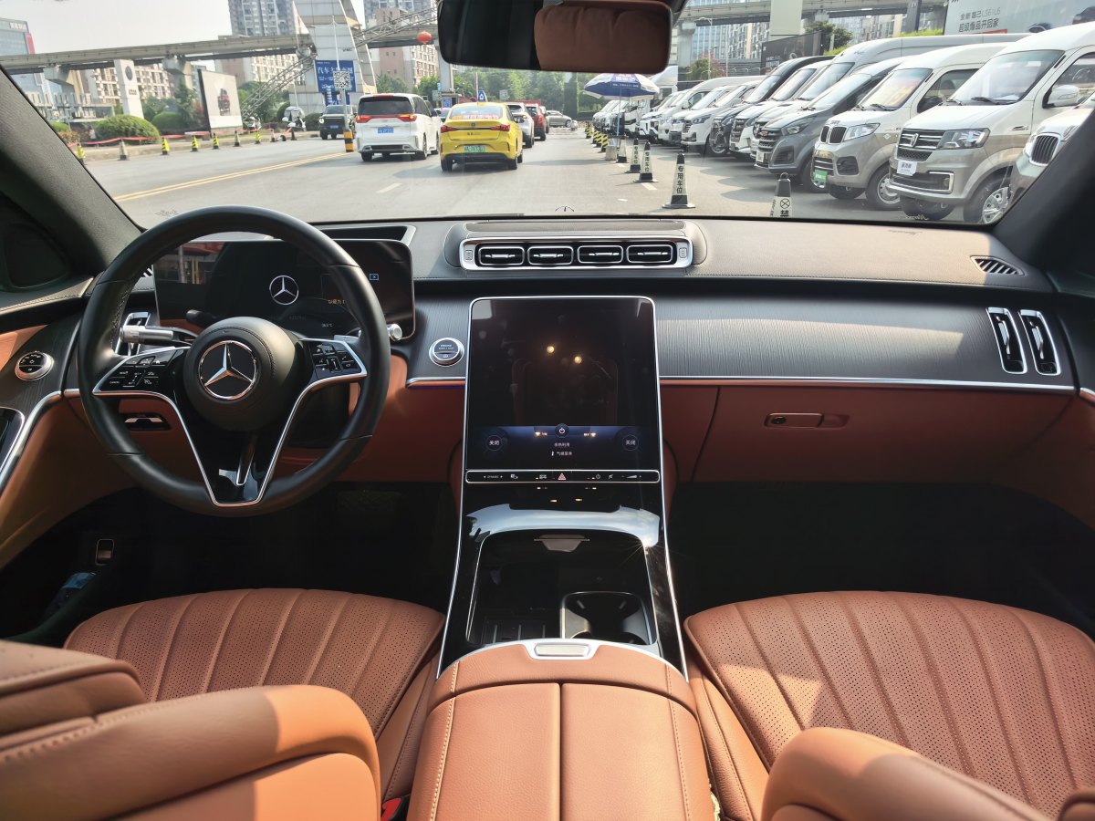 奔馳 奔馳S級  2022款 改款 S 400 L 商務(wù)型圖片