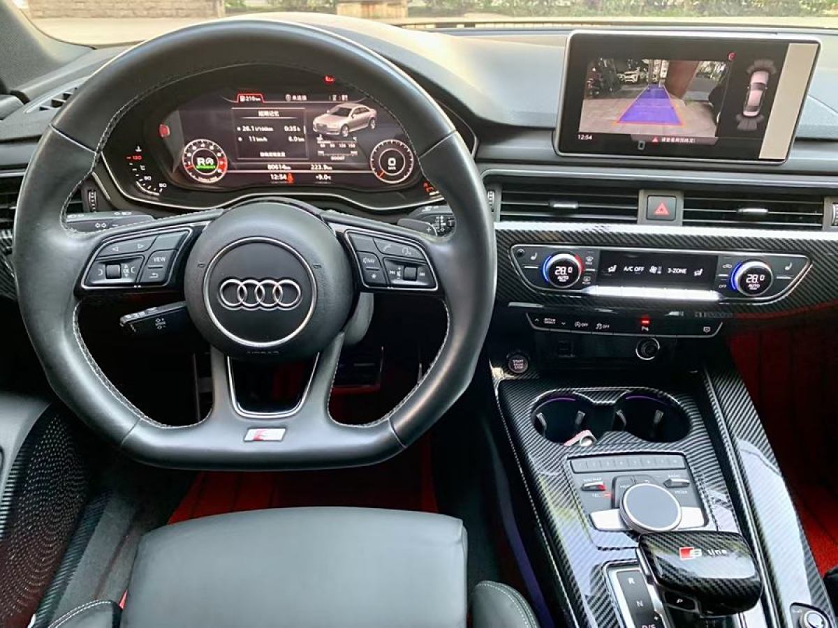 2019年12月奧迪 奧迪S4  2018款 S4 3.0TFSI