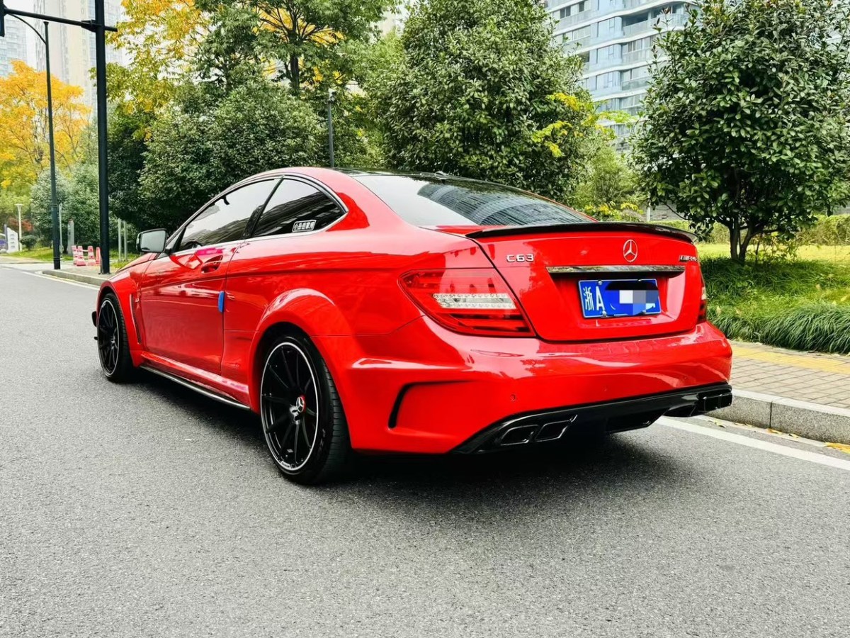 奔馳 奔馳C級(jí)AMG  2014款 AMG C 63 Coupe Edition 507圖片