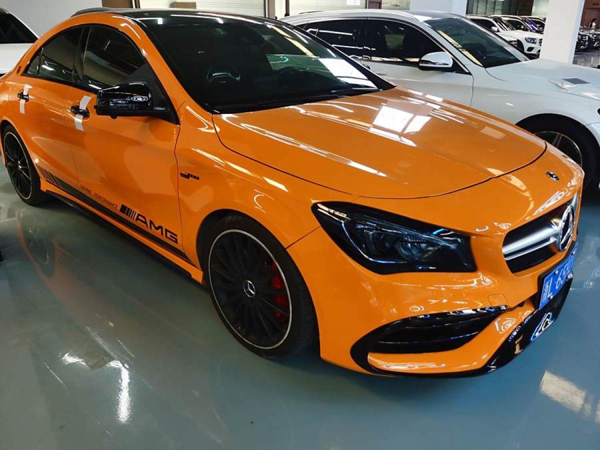 奔馳 奔馳CLA級(jí)AMG  2017款 改款 AMG CLA 45 4MATIC圖片