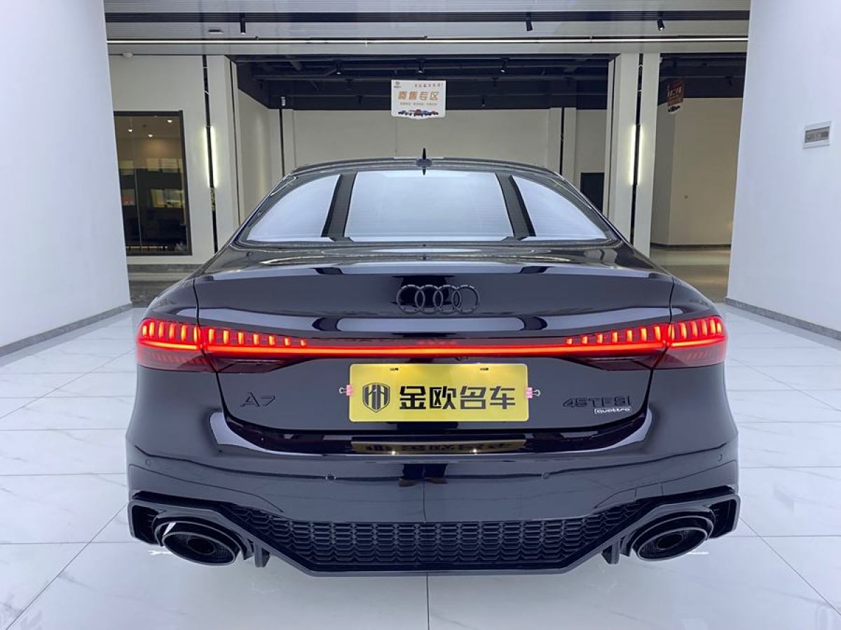 奧迪 奧迪A7L  2024款 45 TFSI quattro 黑武士版圖片