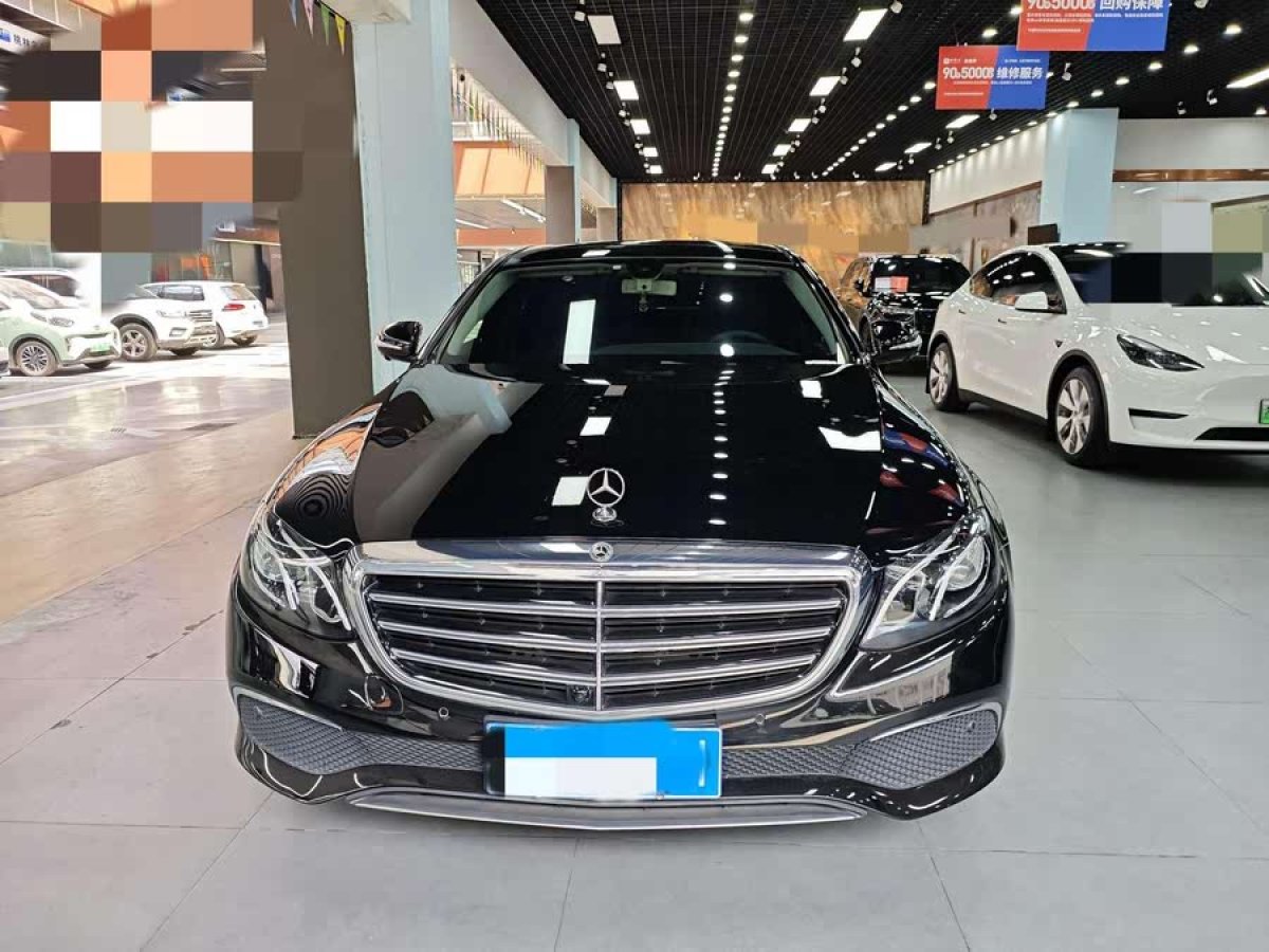 奔馳 奔馳E級  2020款 改款 E 300 L 時尚型圖片
