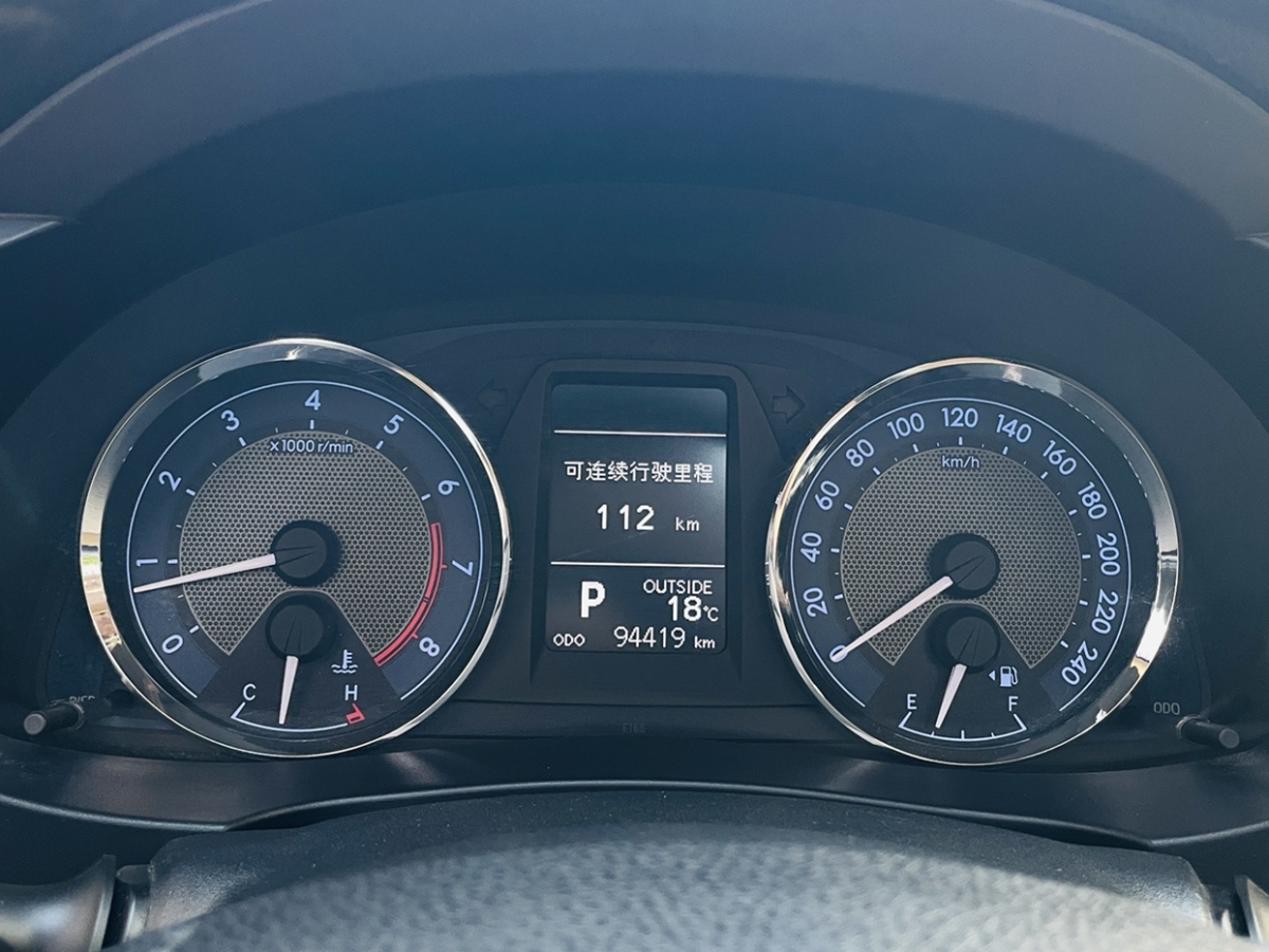 丰田 卡罗拉  2014款 1.6L CVT GL-i真皮版图片