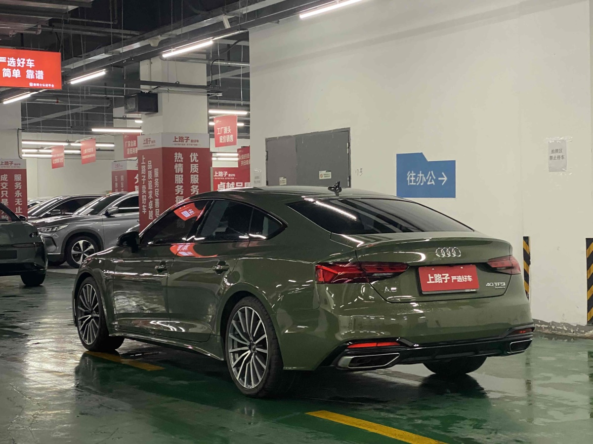 奧迪 奧迪A5  2024款 Sportback 40 TFSI quattro 豪華動(dòng)感型圖片