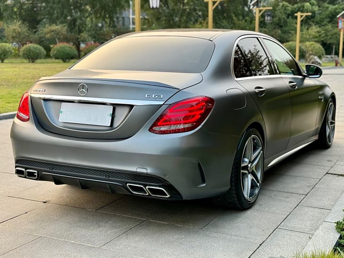 2019年2月奔馳 奔馳C級AMG  2015款 AMG C 63