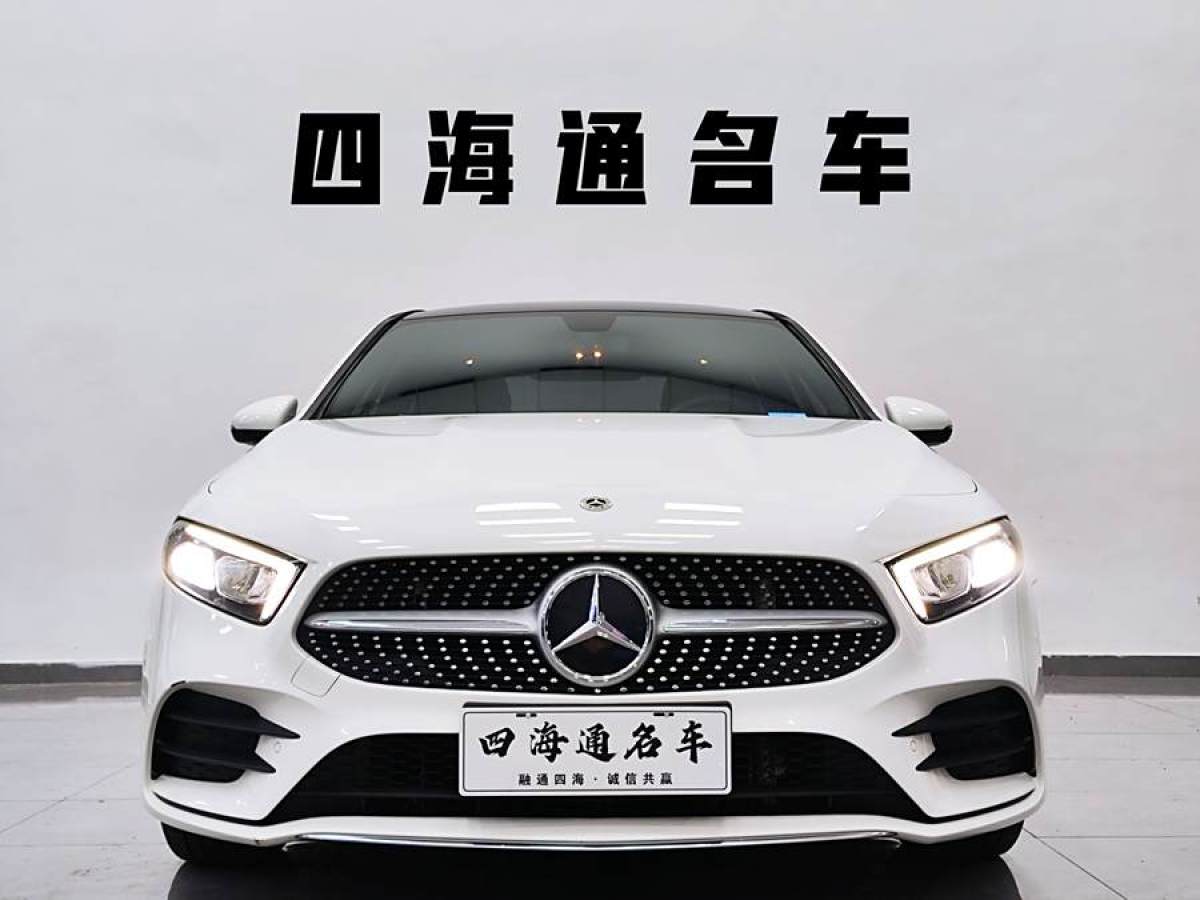 奔馳 奔馳A級  2021款 A 200 L 運動轎車時尚型圖片