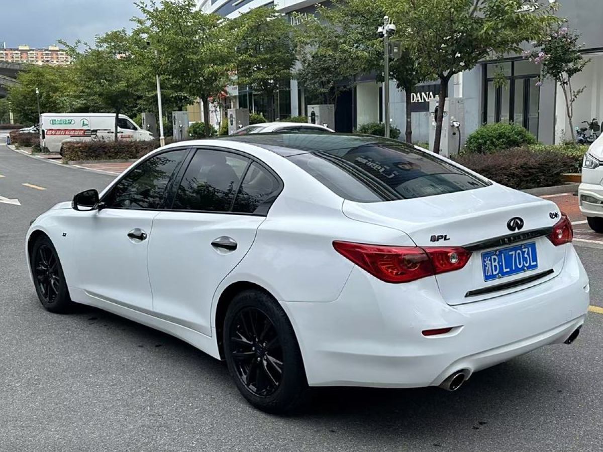 2017年12月英菲尼迪 Q50  2014款 3.7L 舒適版